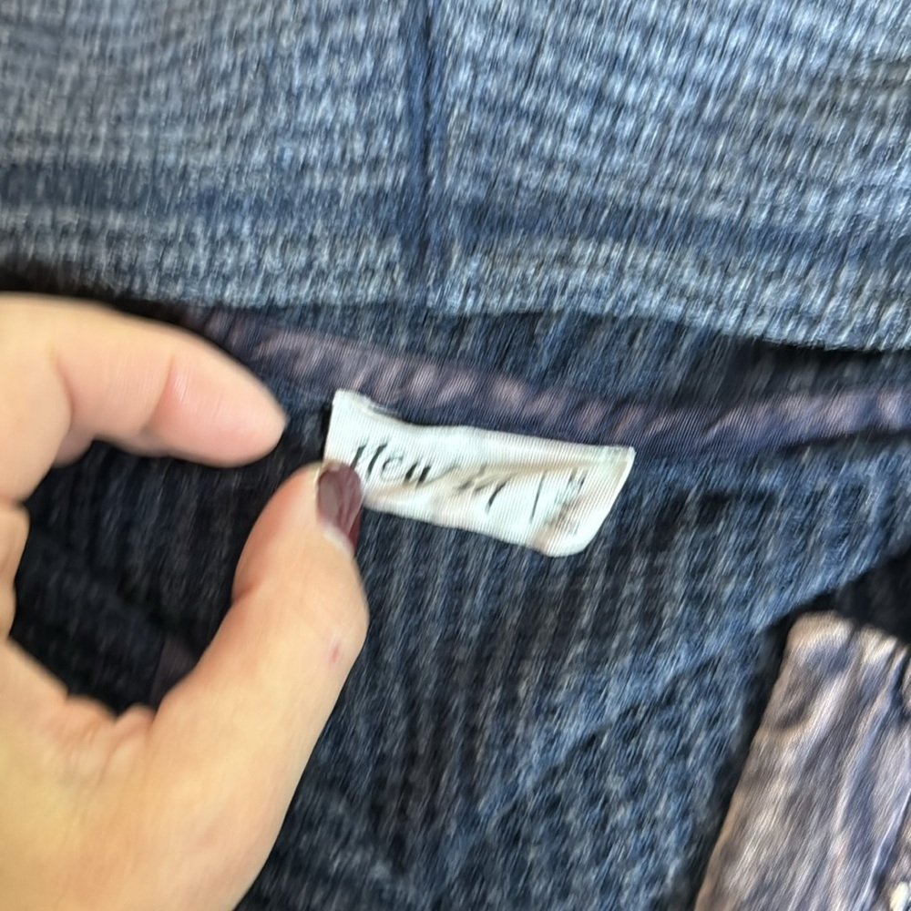 Waffle Knit Button Down - image 3